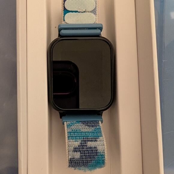 Gabb Kids Electronic Wearables, Kid Friendly Blue Camo Band Gabb 3e Smartwatch - Picture 5 of 7